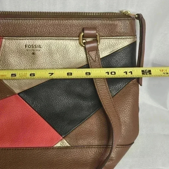 Fossil‎ patchwork  mini shopper purse - Picture 7 of 7